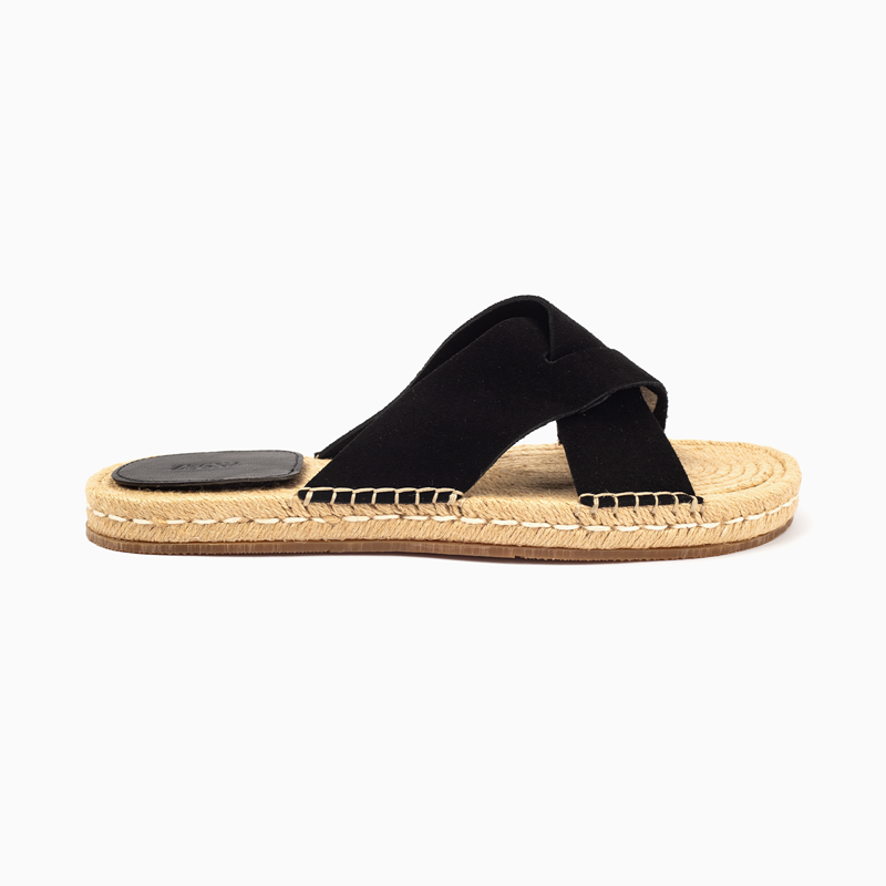 Zegna Men's Cross straps Sandal -B