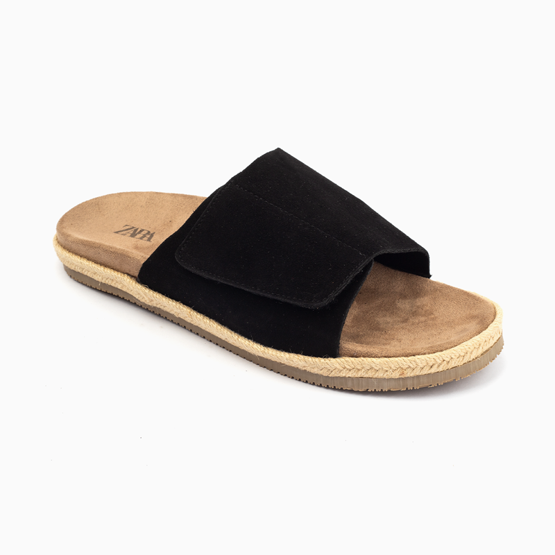 Zara Men's Scotch Sandal-Black