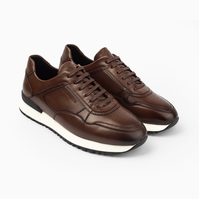ROBINSON ULTRA-LIGHT SNEAKER -BROWN
