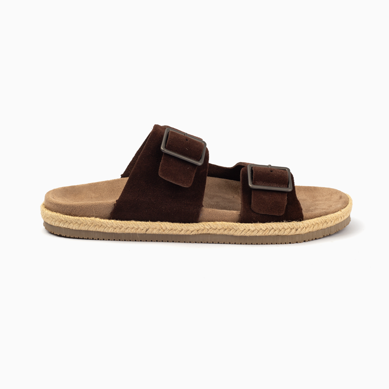 Zara Double Buckle Sandal -Coffe