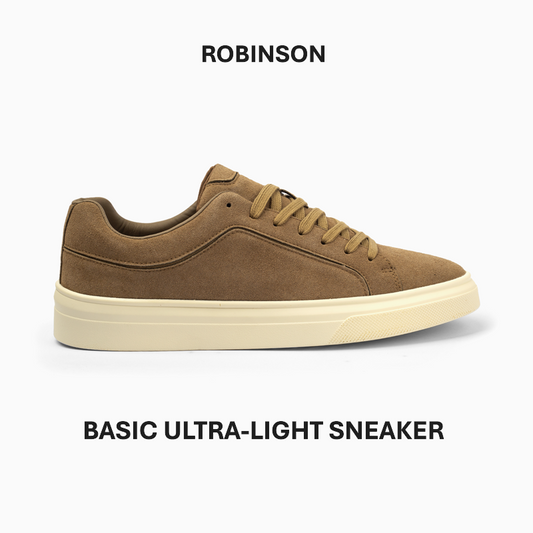 Robinson Basic Sneaker- Suede Beige