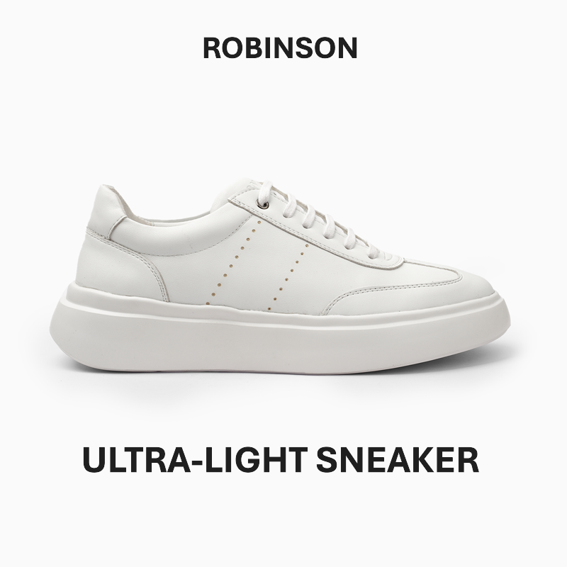 Robinson ultra-light Chunky Sneaker-White