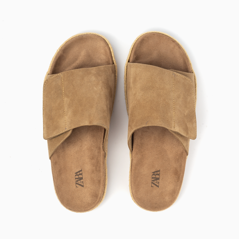 Zara Men's Scotch Sandal-Beige