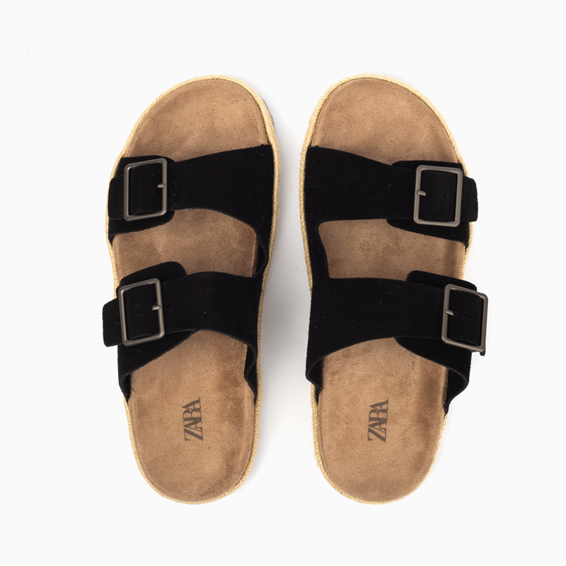 Zara Double Buckle Sandal -B