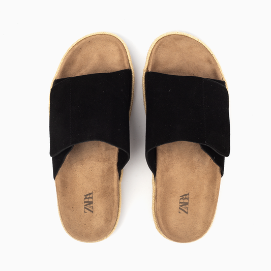 Zara Men's Scotch Sandal-Black