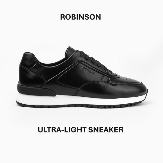 ROBINSON ULTRA-LIGHT SNEAKER -BLACK